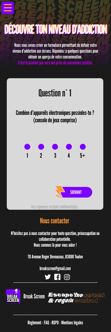 Break Screen - Gallery 4